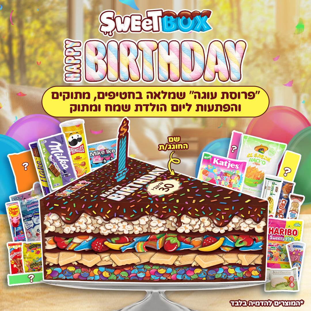 5 דרכים לחגוג יום הולדת מתוק ולקבל מתנות