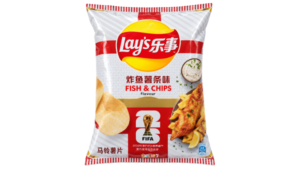 חטיף Lay's בטעם פיש אנד צ'יפס