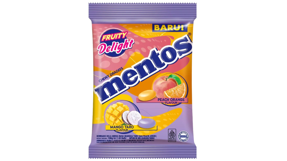 שקית MENTOS fruity delight