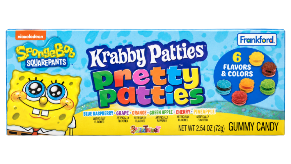 סוכריות גומי Krabby Patties בטעמי פירות