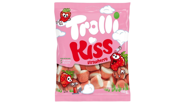 גומי Trolli KISS בטעם תות