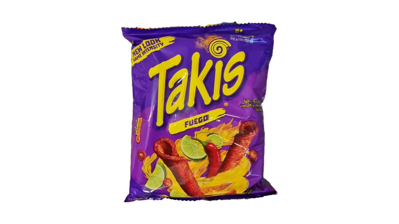 ‫טאקיס חמוץ חריף Takis Fuego | גדול