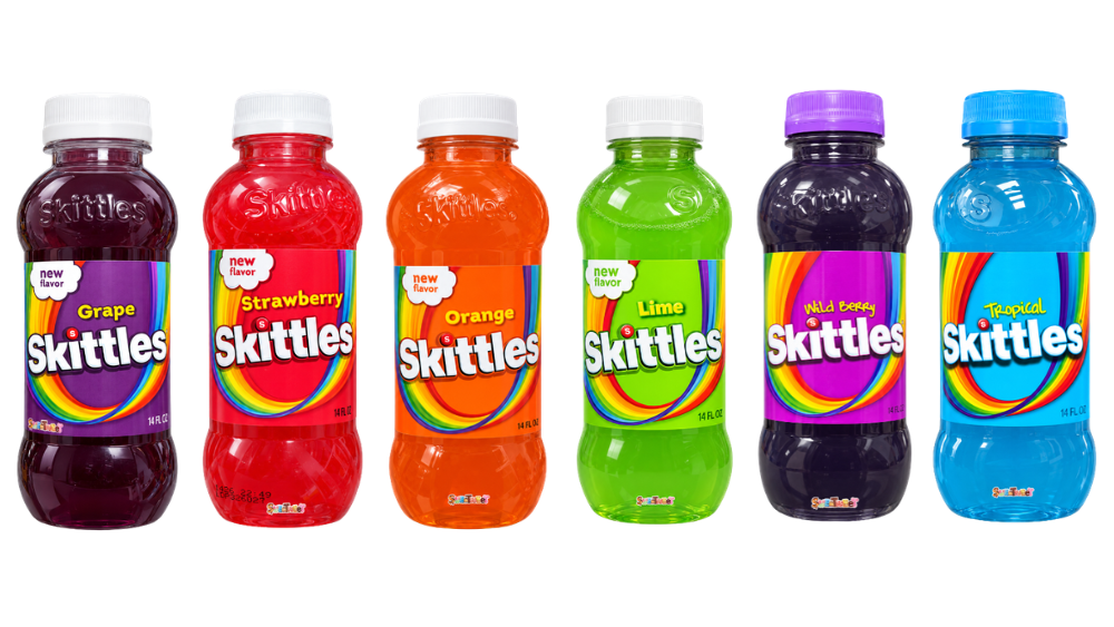 משקאות Skittles בטעמי פירות