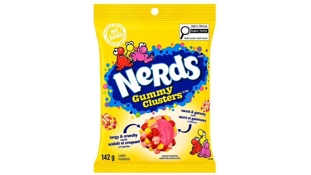 גומי NERDS Gummy Clusters בטעם לימונדה דובדבן