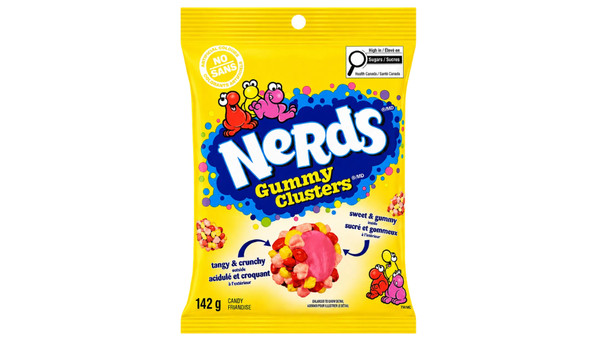 גומי NERDS Gummy Clusters בטעם לימונדה דובדבן