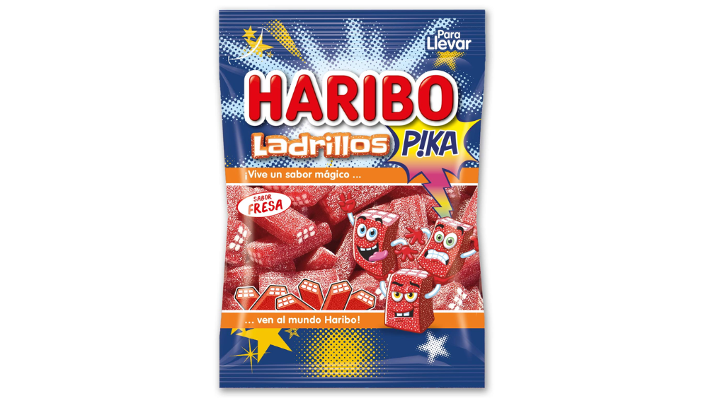 גומי HARIBO מיני לבנים Ladrillos Pika
