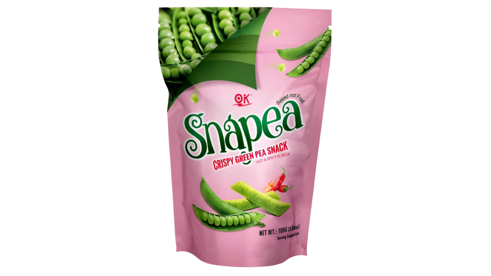 חטיף אפונה Snapea בחריפות מעודנת