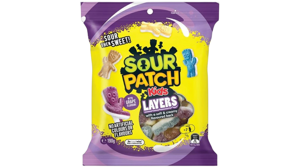 סוכריות גומי SOUR PATCH kids - LAYERS