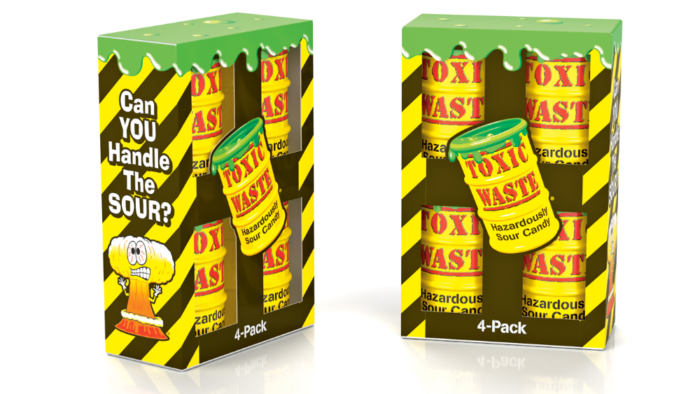 רביעיית פחיות TOXIC WASTE