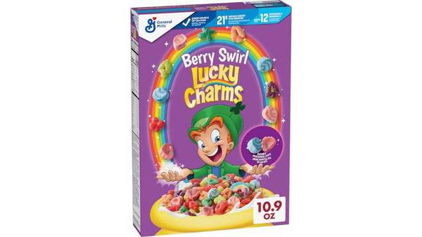 דגני בוקר Lucky Charms Berry Swirl