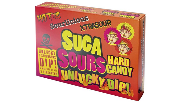 סוכריות SUGA SOURS ב-3 עוצמות