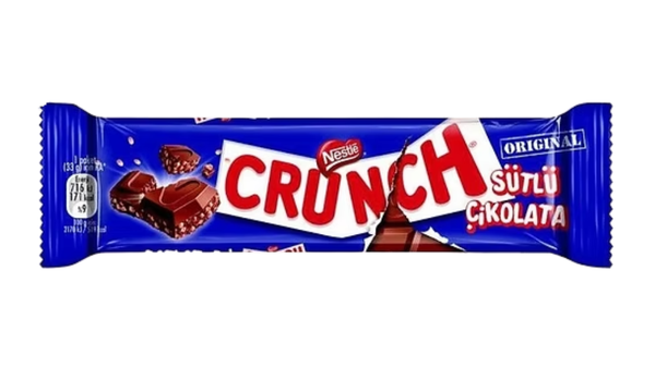 חטיף שוקולד חלב במילוי פצפוצי אורז CRUNCH