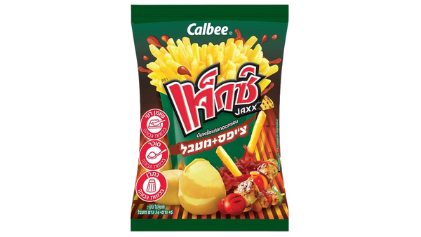 חטיף מקלות צ’יפס תאילנדי ברביקיו - מגיע עם שקית רוטב לטבילה!