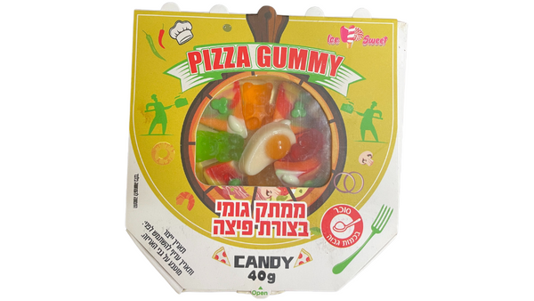 גומי בצורת פיצה עם הפתעות Ice Sweet