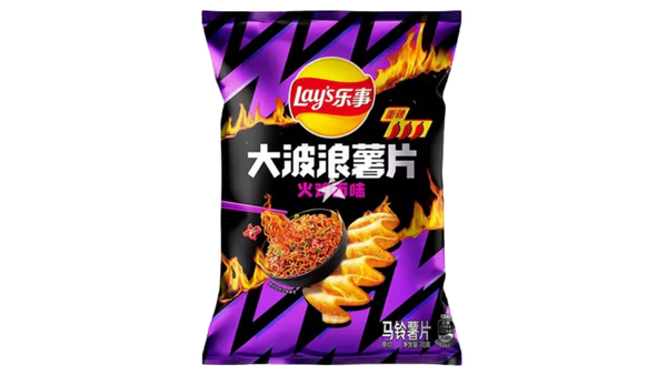 צ'יפס LAYS עבה - בטעם נודלס הודו