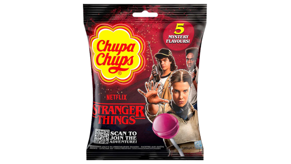 מארז סוכריות על מקל Chupa Chups STRANGER THINGS