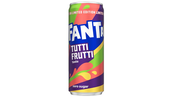 פחית FANTA בטעם תותי פרוטי
