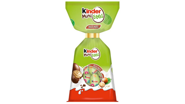 קינדר mini eggs אגוזי לוז