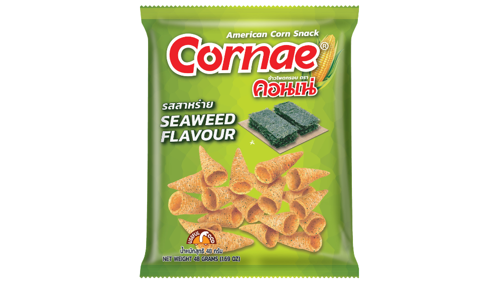 חטיף תירס בטעם אצות Cornae