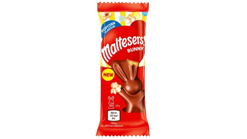 שוקולד ארנב Maltesers בטעם פופקורן
