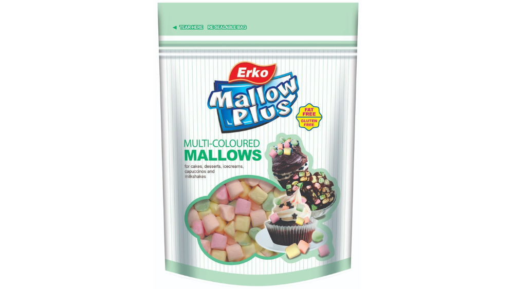 שקית מיני מרשמלו צבעוני Mallow Plus