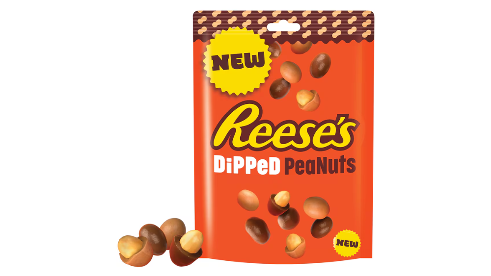 בוטנים מצופים שוקולד וחמאת בוטנים Reese’s