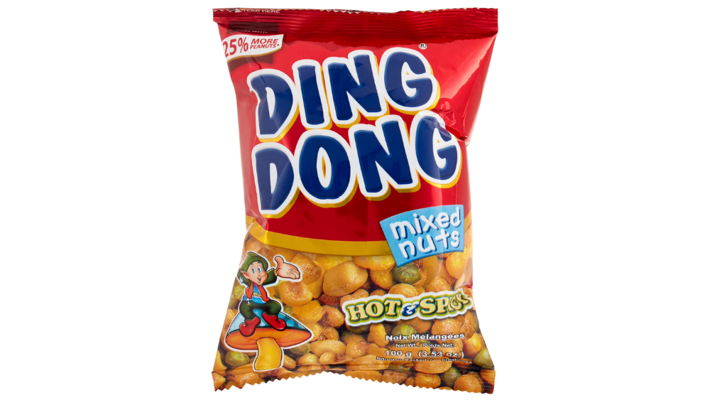 חטיף מיקס קטניות DING DONG בתיבול פיקנטי