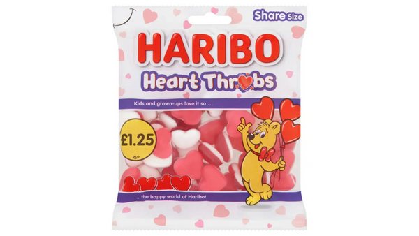 גומי HARIBO לבבות heart throbs