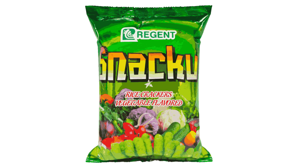 חטיף קרקר אורז בטעם ירקות Snacku
