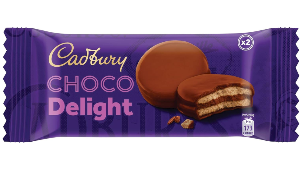 זוג עוגיות קדבורי CHOCO DELIGHT