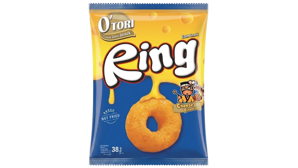 חטיף תירס אפוי בטעם גבינה O'TORI