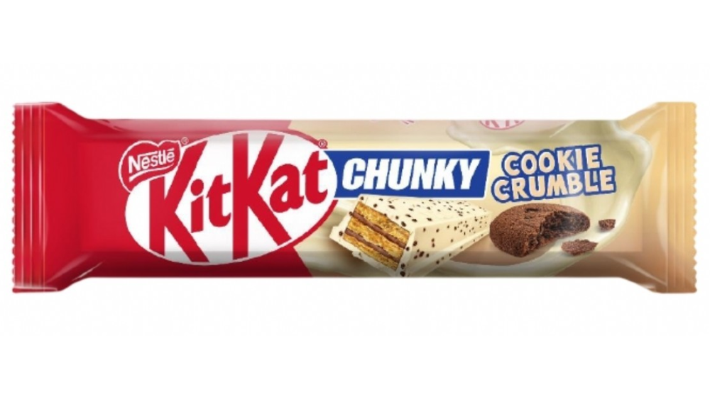 וופל KitKat CHUNKY שוקולד לבן פירורי עוגיות