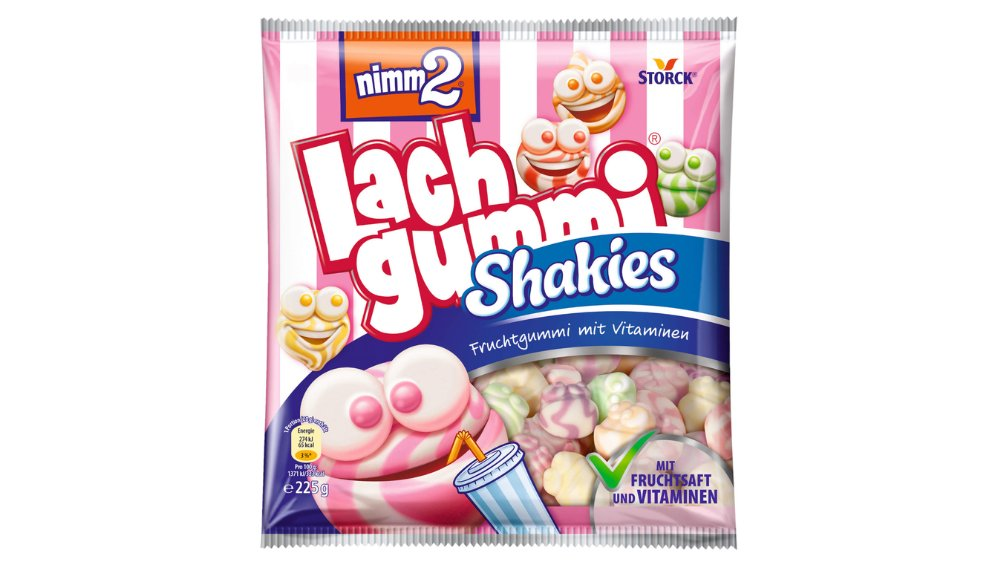 גומי nimm2 מגרמניה - Lach gummi Shakies - בטעמי שייק פירות