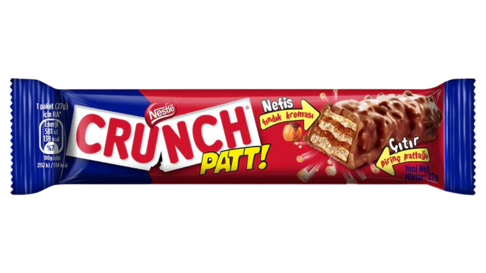 חטיף וופל שוקולד חלב CRUNCH