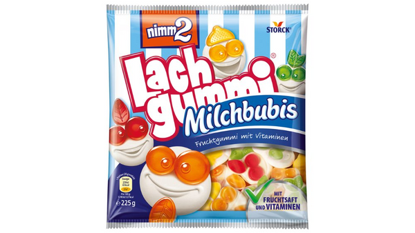 גומי nimm2 מגרמניה - Lach gummi Milchbubis