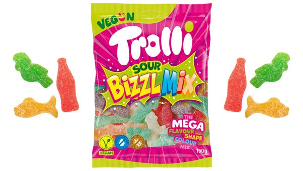 גומי Trolli ביזל מיקס BIZZLMIX