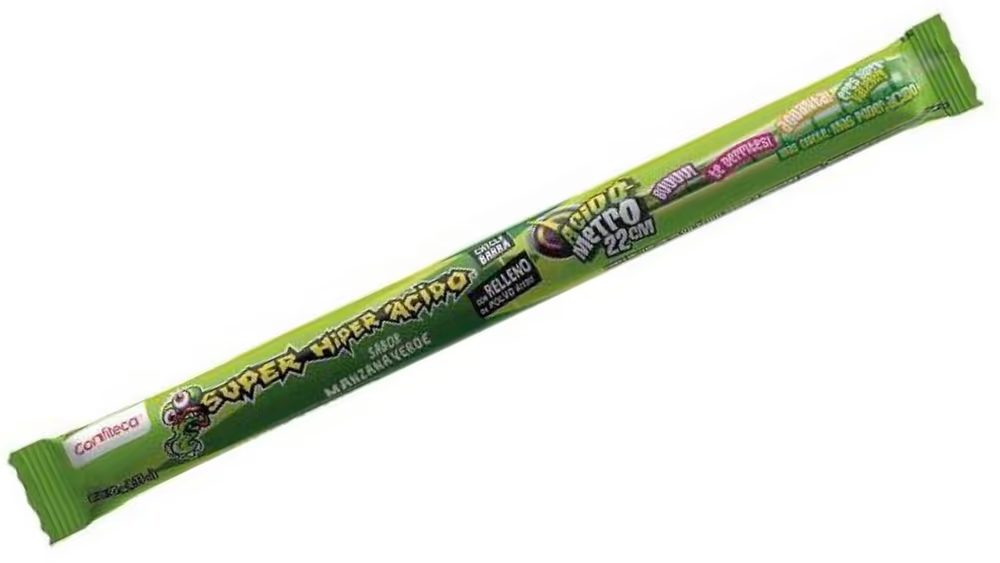 שלישיית מסטיקים SUPER HIPER ACIDO - הכי-חמוץ-בעולם