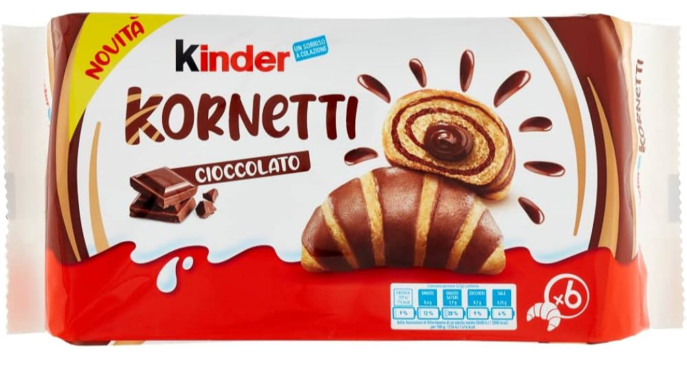 שישיית קרואסונים קינדר KORNETTI
