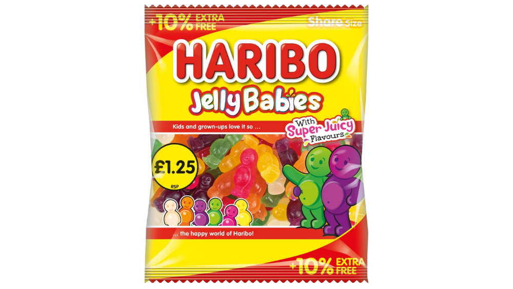 גומי HARIBO תינוקות ג'לי jelly babies