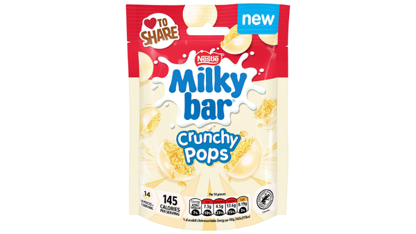 כדורי דגנים ושוקולד לבן Milkybar
