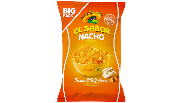 חטיף נאצ'וס בטעם ברביקיו EL SABOR