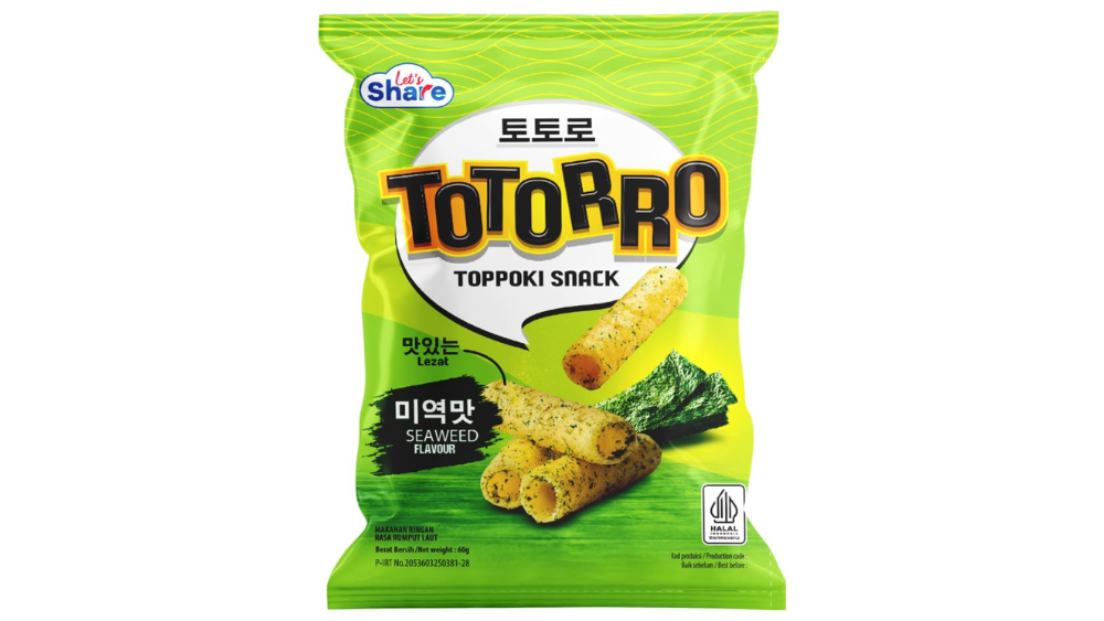 חטיף TOTORRO בטעם אצות ים