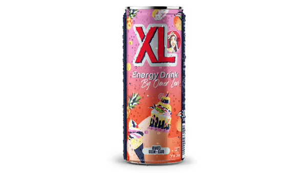 פחית XL מטורפת של עומר לוי בטעם מנגו-אננס