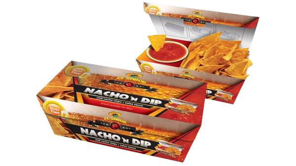 מארז נאצ'וס צ'ילי ומטבל סלסה EL SABOR