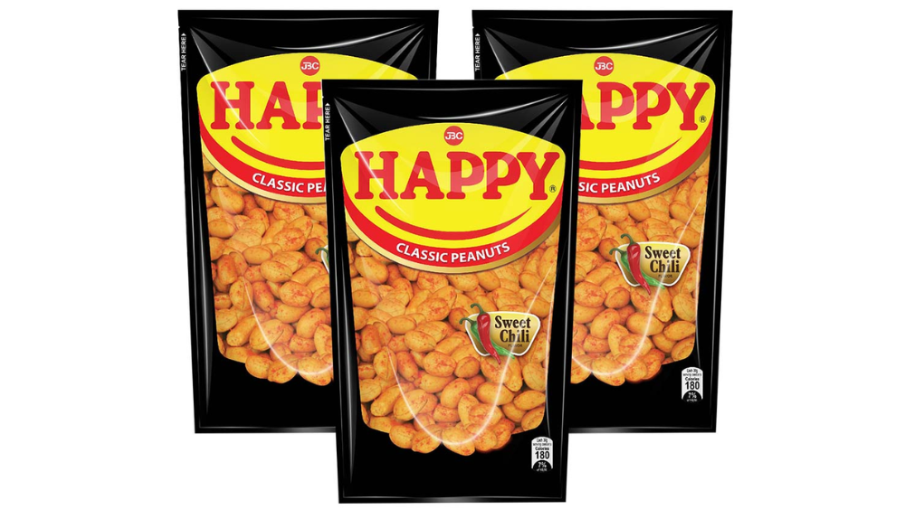 חטיף בוטנים HAPPY בטעם צ'ילי