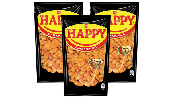 חטיף בוטנים HAPPY בטעם צ'ילי
