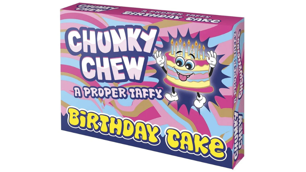 טופי CHUNKY CHEW עוגת יום הולדת