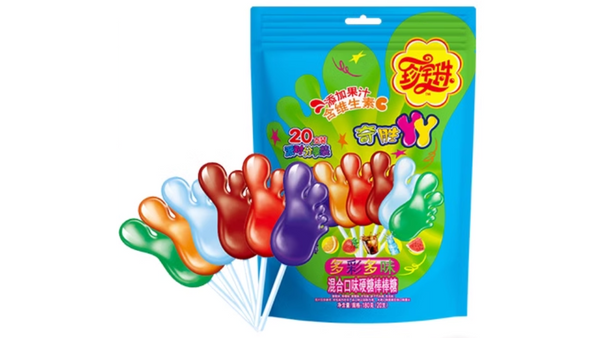 סוכריות כף רגל על מקל CHUPA CHUPS