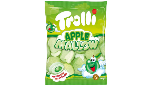 מרשמלו טרולי APPLE MALLOW עם מילוי פירותי