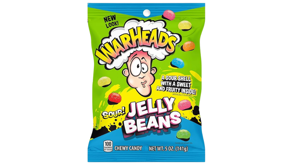 סוכריות גומי חמוצות WARHEADS Jelly Beans